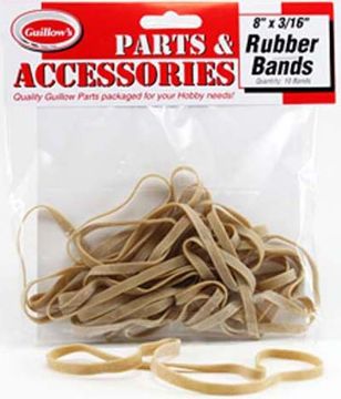 Picture of Glider, Accessory 8"x3/16" Rubber Bands
