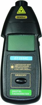 Picture of Tachometer, Non-Contact, Laser 2.5 to 99,999 RPM