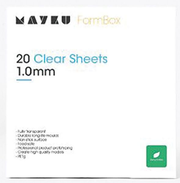 Picture of Vacuum Forming Sheets Clear, 1.0mm sheets