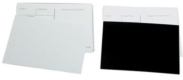 Picture of Card, Backing, f/Fingerprint Lifting, pkg/50 3"x5"