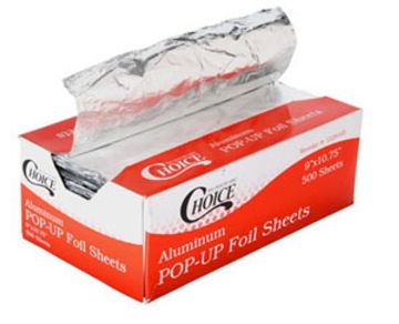 Picture of Foil, Precut Sheet, pk/200 12" x 10-3/4"