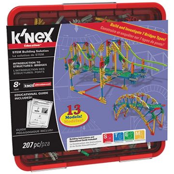 Picture of K'NEX, Intro to Structures Bridges Set 207pc