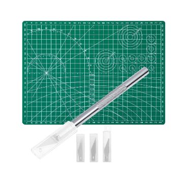 Picture of Mat, Cutting, w/Knife and Blades 6"x 8-1/2"