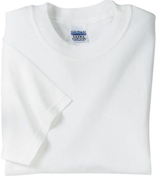 Picture of Shirt, Cotton, T-Shirt 6.1oz, White Size: Various