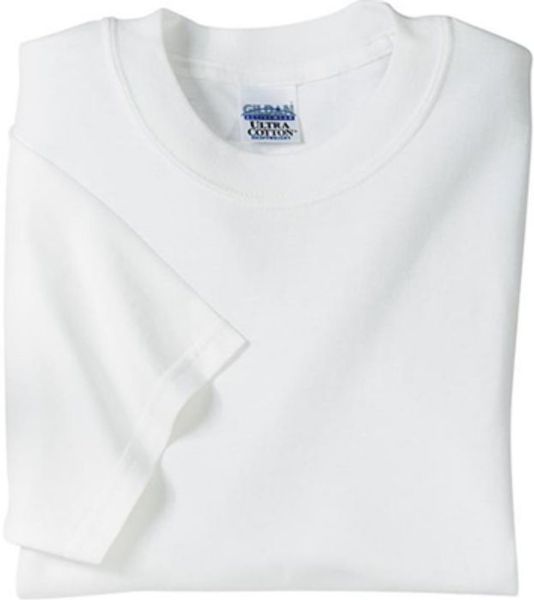 Picture of Shirt, Cotton, T-Shirt 6.1oz, White Size: Various
