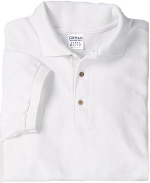 Picture of Shirt, Knit Polo 50/50, White Size: Various