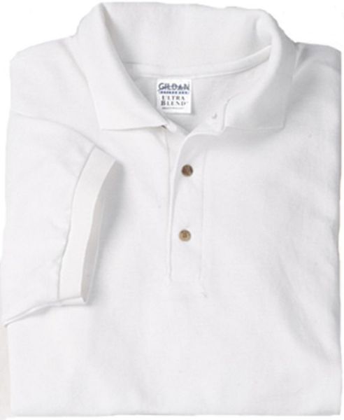 Picture of Shirt, Knit Polo 50/50, White Size: Various