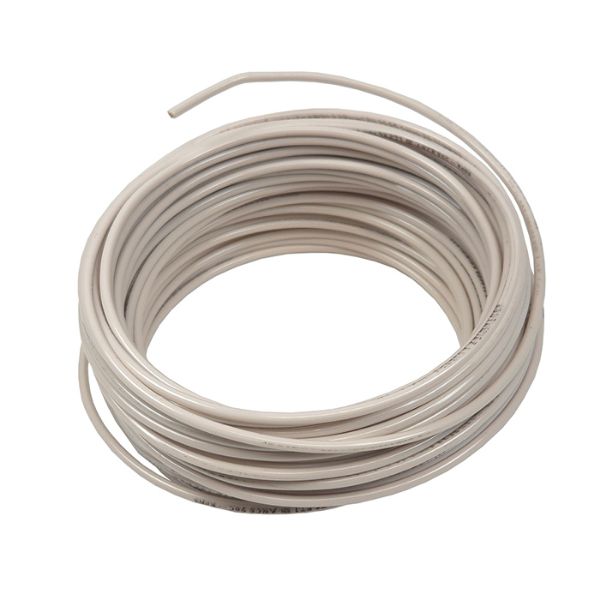 Picture of Wire, Building, Solid, THHN White 14 AWG, 50' Coil