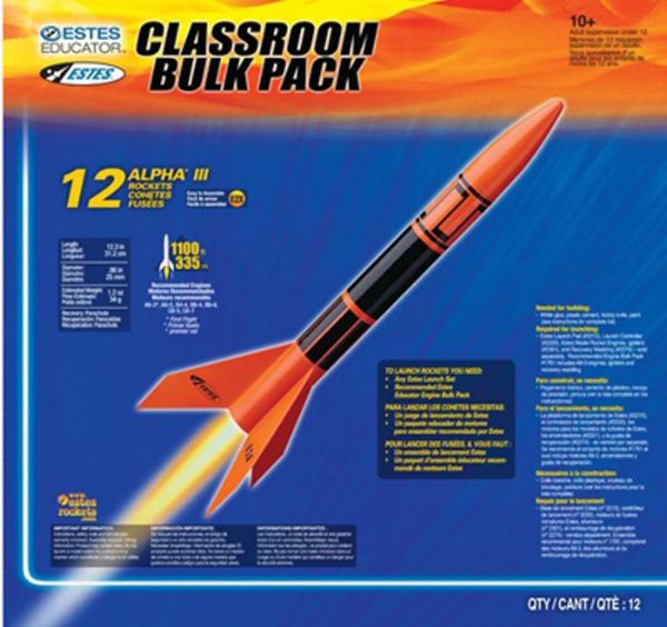 Picture of Rocket Kit, Alpha III, 12pc 
