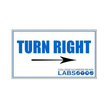 Picture of Business Card, Magnetic, 30 mil Turn Right