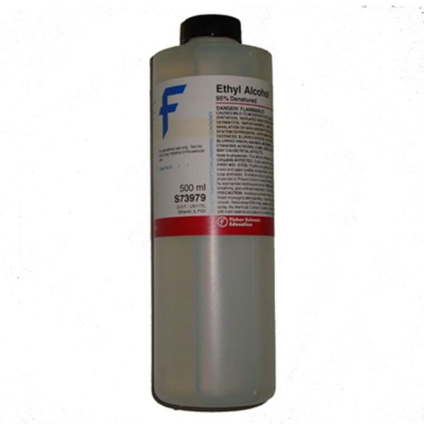 Picture of Ethanol - 95% Denatured 500 ML