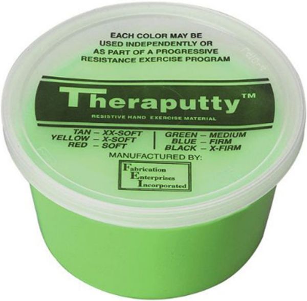 Picture of Theraputty, Green, Medium 2 oz