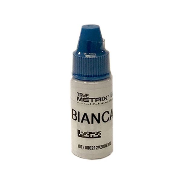Picture of Control Solution, Low Labeled "Bianca"