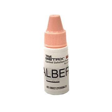Picture of Control Solution, High Labeled "Albert"