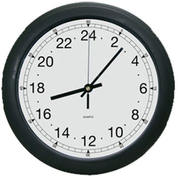 Picture of Clock, Analog 24 Hour