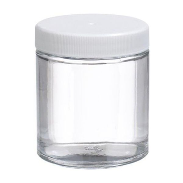 Picture of Jar, Polystyrene, clear w/Lid 1/2oz.